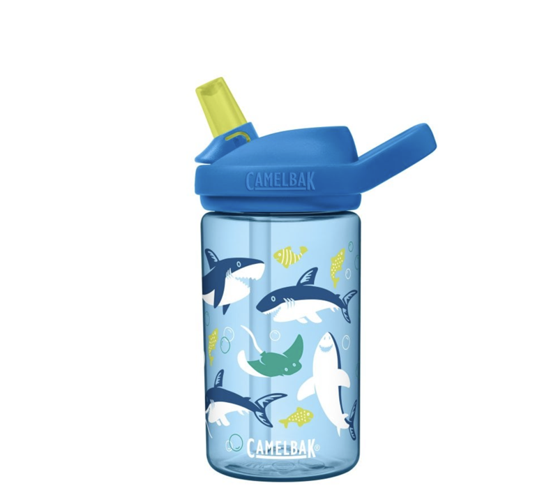Camelbak Eddy+ Kids Bottle 400ml Sharks And Rays-2